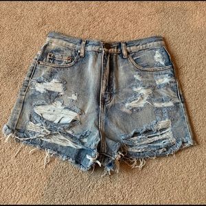 New Luca+Grey boulevard denim shorts